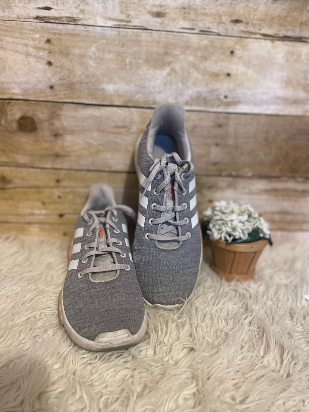 Adidas CF Racer TR K sneakers in gray